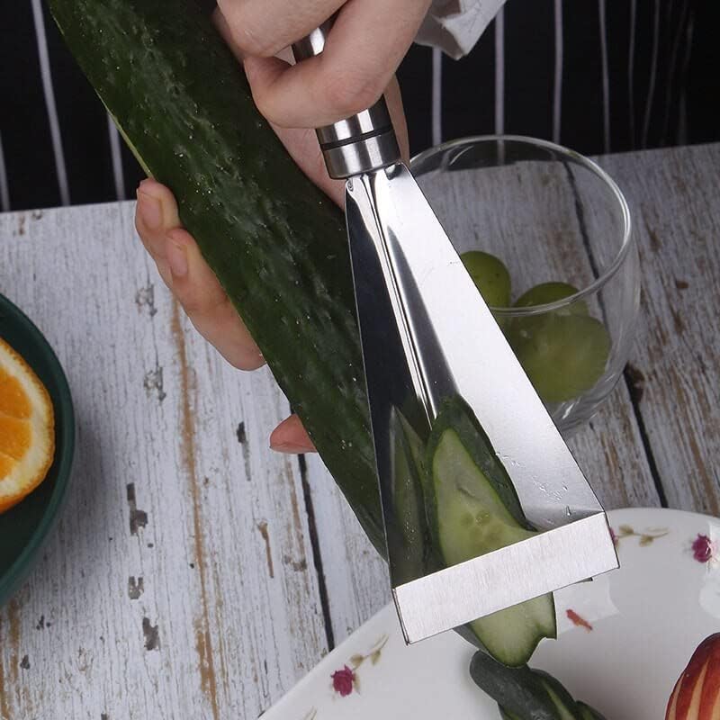 Нож за Рязане на плодове Триъгълна Форма Зеленчукова Нож За Нарязване на Зеленчуци-Мини Гравиране Нож Кухненски Овощерезка Нож Аксесоар