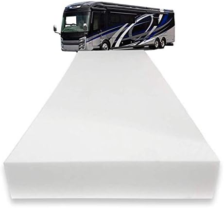 Двустепенна матрак цилиндър Foamma 2 x 28 x 72 за къмпинг /RV Travel висока плътност, Направено в САЩ, Удобен, Ремарке за пътуване, Сертифицирани