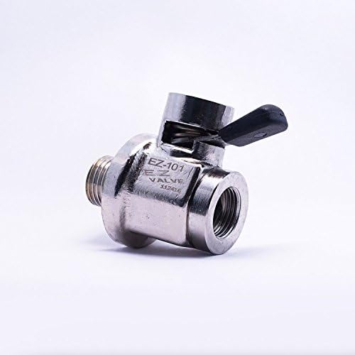 Клапан за източване на маслото EZ Клапан за източване на маслото EZ-101RL, 1 опаковка, 1/2 -20 унция.