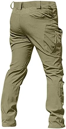 Ymosrh Мъжки Панталони Участък Градски Панталони Специална Услуга Военен Фен Ix7 Гащеризон С Множество Джобове На Панталони Участък