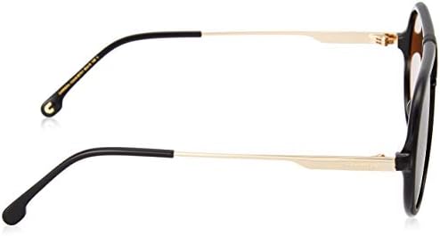 Мъжки Слънчеви очила Carrera 1020/S Овална форма, Черен/Кафяв, Златен Sp, 60 мм, 15 мм