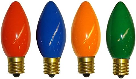 Brite Star (4 Комплекта многоцветни Сменяеми лампи C9, мулти