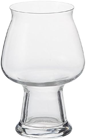 Бирена чаша: LuigiBormioli LU-57 11829/02 За доброто на ябълково вино, на 16,9 течни унции (около 500 мл), Φ3,9 x H5,7 инча