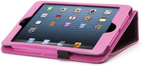 Калъф-за награда Griffin с поставка за iPad Mini - Черно / Розово