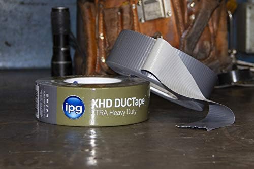 IPG XHD DUCTape, Сверхпрочная тиксо, 1,88 x 10 ярда, Сребриста (Една ролка)