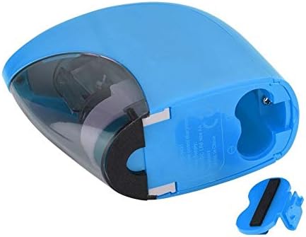 Електрическа автоматична острилка за моливи TREXD с функция за автоматично спиране на острилки за дома, клас и офиса (син, червен) (Цвят:
