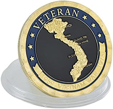 Кричащая Америка Позлатена Монета за Повикване Ветеран от Виетнамската война на САЩ са подбрани Подарък Възпоменателна Монета