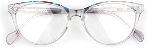 Дизайнерски ацетатные очила за четене HINDAR PANDA, модни ридеры YC-21020