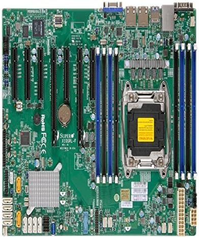 Дънна платка Supermicro MBD-X10SRL-F-B Xeon E5-1600/2600v3 LGA2011 C612 256GB DDR4 SATA ATX Кафява кутия