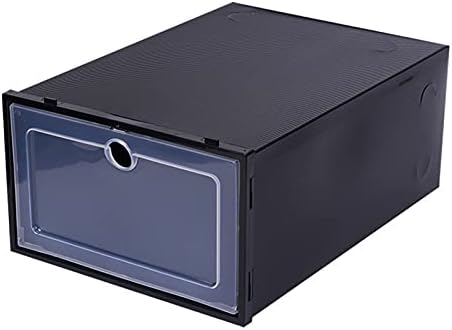 ZSFBIAO Удебелена Кутия за обувки, Прозрачна Кутия За обувки, Пластмасова кутия-мида, Довършителни Пыленепроницаемый Кутия за съхранение