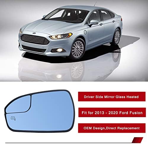 Подмяна на стъкло, огледала с подгряване от страна на водача за 2013 2014 2015 2017 2018 2019 2020 Ford Fusion Mirror - Ford