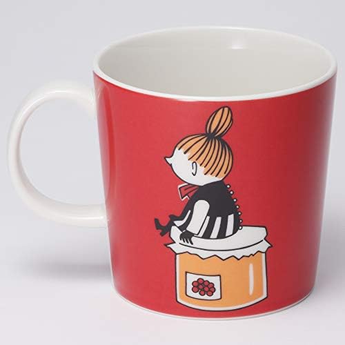 Керамична Чаша Арабия Moomin Mug Cup 10 floz – My Little, Червена