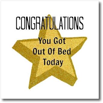 3D Цитат на снимката Кари Merchant - Изображение на Звезда с цитат Ви Поздравява с това, което днес се изправи от леглото - Ютия 8х8