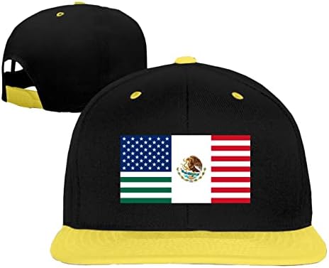 Хифенли Знаме на Мексико и американския Флаг на Хип-Хоп Шапка възстановяване на предишното положение Шапка За Момчета И Момичета,