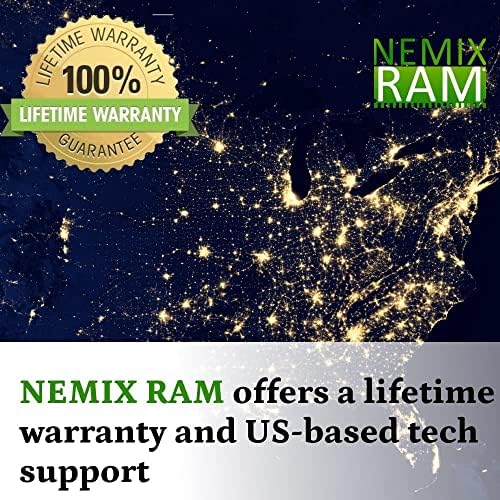 NEMIX RAM 384GB 6x64GB DDR4-2933 PC4-23400 2Rx4 ECC Регистрирана сървър памет от NEMIX RAM
