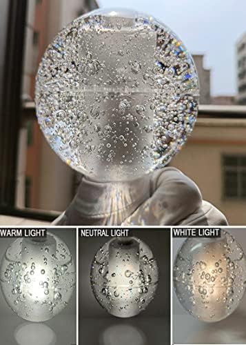Кристален Полилей с мехурчета 14 Светлини - Модерни Полилей, Led Таванна лампа с капки дъжд, Кристални Голям Полилей с Висок таван, Висящи