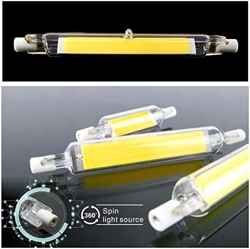 led лампа 118 мм, 20 W R7S (2) Равностойността на халогенни с мощност 100 Вата 118 мм, К-Тип на Висока яркост на 20 W 120 На База