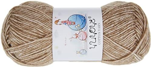 Меки Памучни прежди YUYOYE за плетене на една Необичайна Прежди за плетене на една кука САМ Занаятите (07-Розово-лилаво)