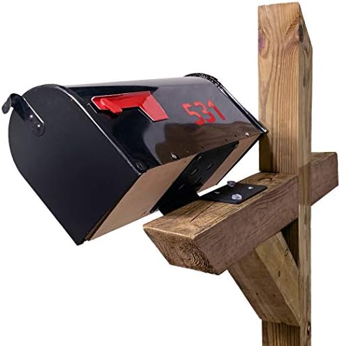 BounceBackBox | Защита на пощенска кутия От Снегоочистителя | Устойчив Към Снегоочистителю Платформа Пощенска кутия