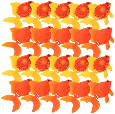 Аксесоари за аквариум с изкуствени златни рибки Yardwe пластмаса 100 броя
