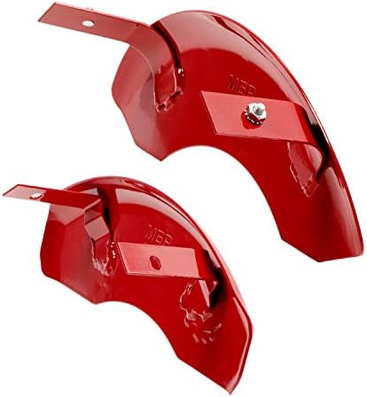 Капачки на челюстите MGP 42007SJEPRD 'Джип' с надпис 'Кутията шублер с Червено Прахово покритие и Сребърни символи (Комплект от