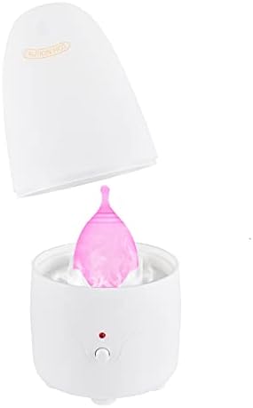 Стерилизатор за менструални чаши Dorforye, Контейнер за почистване на Менструални чаши при висока температура в двойно дъно,