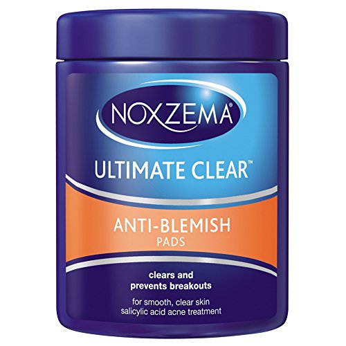 Noxzema Ultimate Прозрачни подложки Anti Blemish 90 ct (Опаковка от 8 броя)