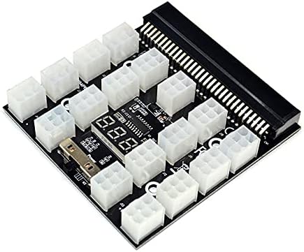 Съединители Такса адаптер за захранване PCI-E 17x 6pin12V Карта адаптер с висока мощност на Графичен интерфейс с максимална поддръжка
