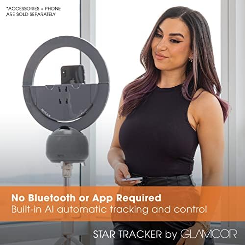 GLAMCOR Star Tracker | 2-Осово автоматично следене на лицето, с подкрепата на изкуствен интелект, заявлението не се изисква, подходящ за