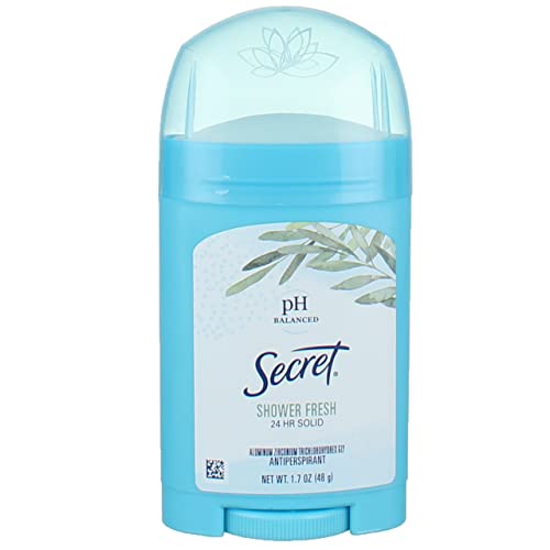 Secret Дезодорант-антиперспиранти Solid за душата Fresh 1,70 унция (опаковка от 10 броя)