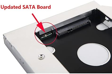 НИГУДЕЯН 2-ри Втори Твърд диск SATA HDD SSD Оптично Отделение Caddy Рамка Тава за ASUS N50V G50V G55VW-RS71 A55vm-sx118d
