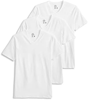 Мъжка Риза-жокей, Памучен Еластична Тениска С V-Образно деколте - 3 опаковки