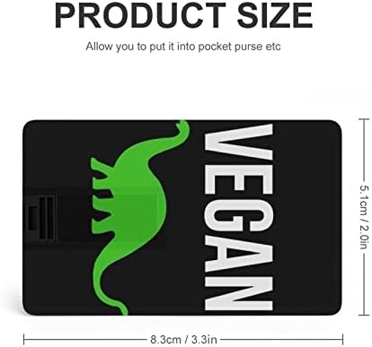 Вегетариански Динозавър, който има USB 2.0 32G & 64G Преносима Карта с Памет за вашия КОМПЮТЪР / лаптоп