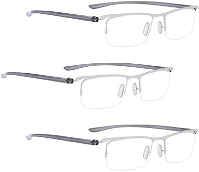 LUR 7 опаковки очила за четене без рамки + 3 опаковки очила за четене в полукръгла рамка (общо 10 двойки ридеров + 2,75)