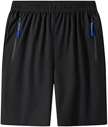 Мъжки къси Панталони, Мъжки Летни Големи Размери Тънки бързо съхнещи Плажни Панталони Ежедневни Спортни Къси Панталони Shorts