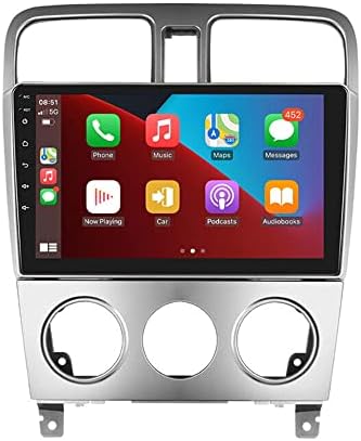 за Subaru Forester Радио 2002-2008 Кола стерео Android 12 Вграден Безжичен CarPlay Bluetooth Главното устройство 9 Инча IPS GPS Навигация