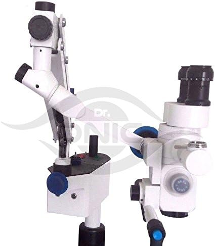 Стенен Стоматологичен Микроскоп 5 Стъпка, с възможност за наклон 0-180°, Бинокъл с Подобрена led подсветка ISO CE Dr.Onic