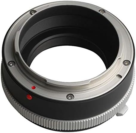 Монтиране на обектива Kipon Hasselblad към адаптер фотоапарат Canon EOS R Mount