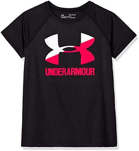 Тениска с къс ръкав с Голям Логото на Under Armour За момичета