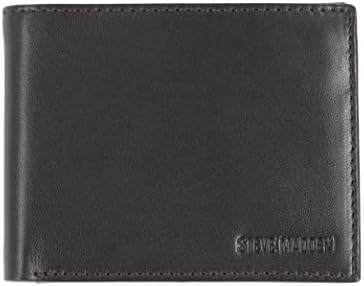 Мъжки Кожен RFID-портфейл на Стив Мэддена Повече Капацитет Мек джоб