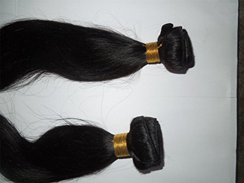 Китайски естествени коси с 3-външна закопчалка (4X4) + 3 лъч 10 -28 Естествен директен Естествен цвят може да се боядисва