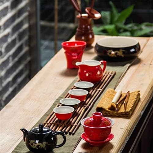 Съвременните Чайници Керамичен чайник за варене на чай Кунг-фу Чай задава най-Добрия сватбен подарък за приятелите на Чайници (Цвят: