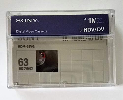 Цифров видеокассета SONY HDM-63VG, 5 броя в опаковка