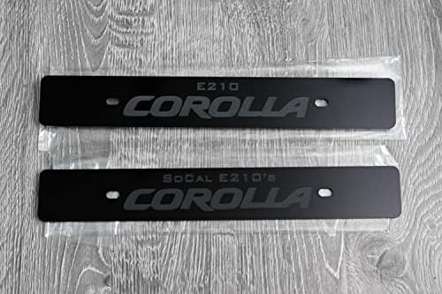 Лиценз за седан Corolla Хечбек 2019 + Премахване на регистрационен номер (SoCal E210)