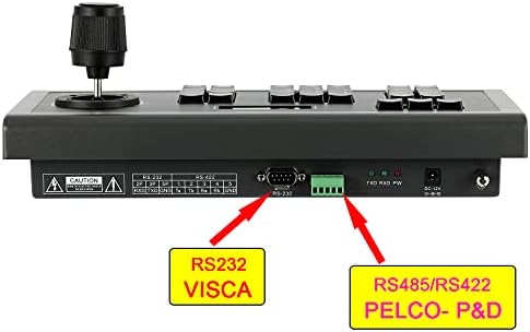 PTZ-контролер FoMaKo с 3D джойстик за излъчване и професионално видеопроизводства Подкрепа Visca PELCO D/P RS232 RS485 (FMK-KC-601)