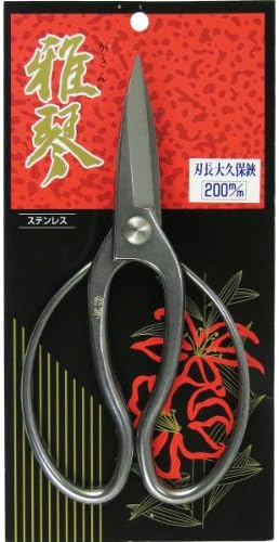 Ножици Okubo от неръждаема стомана MiyabiKoto дължина на острието 200 мм (внос от Япония)