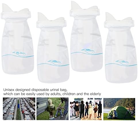 Торбички за еднократна употреба за Урина Ефективно Уплътнение Унисекс Дизайн Компактен Преносим Удобна Тоалетка Инструмент за употреба