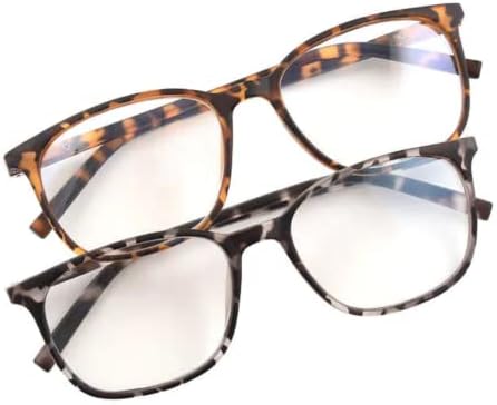 Дизайнерски очила за четене Оптика by Foster Grant Eric Blue Light, 2 опаковки