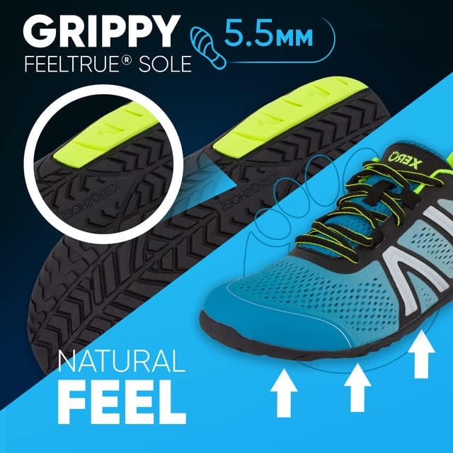 Мъжки маратонки Xero Shoes HFS за бягане - Липсата на падане, лек и усещане за боси