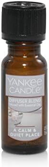 Ароматно масло Yankee Candle Home | Топъл Луксозен Кашмир аромат | за ултразвукова аромадиффузора, 0,5 Течни унции